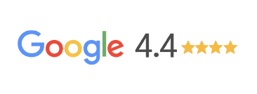 Google rating, 4.4 stars